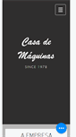 Mobile Screenshot of casademaquinas.com.br